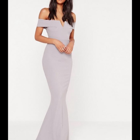Dresses & Skirts - New Bardot Plunge Maxi Dress